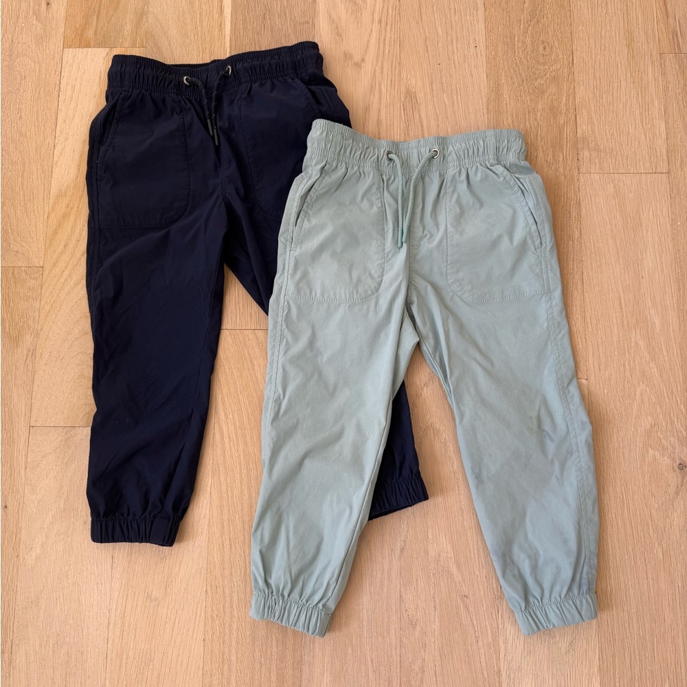 Crewcuts Kids Joggers (2) - Navy and Mint
